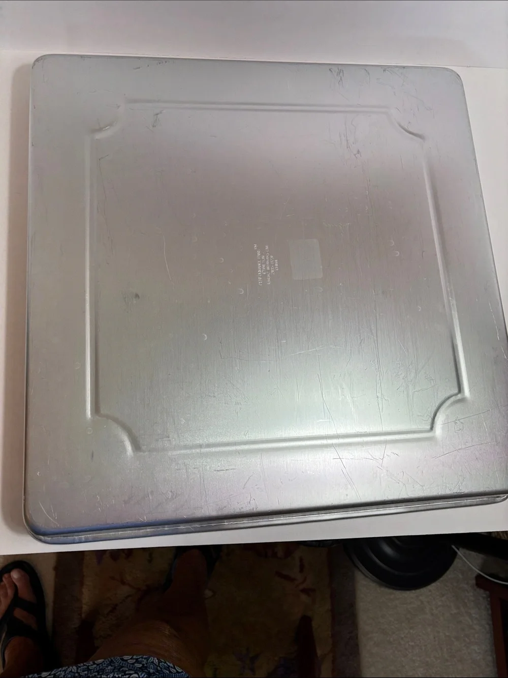 Wilton Silver Square Cake Pan Set - 3 Piece Nesting Pans